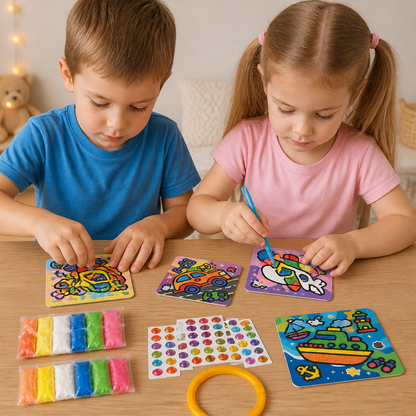 DIY-Knet-Sticker-Bastelset für Kinder