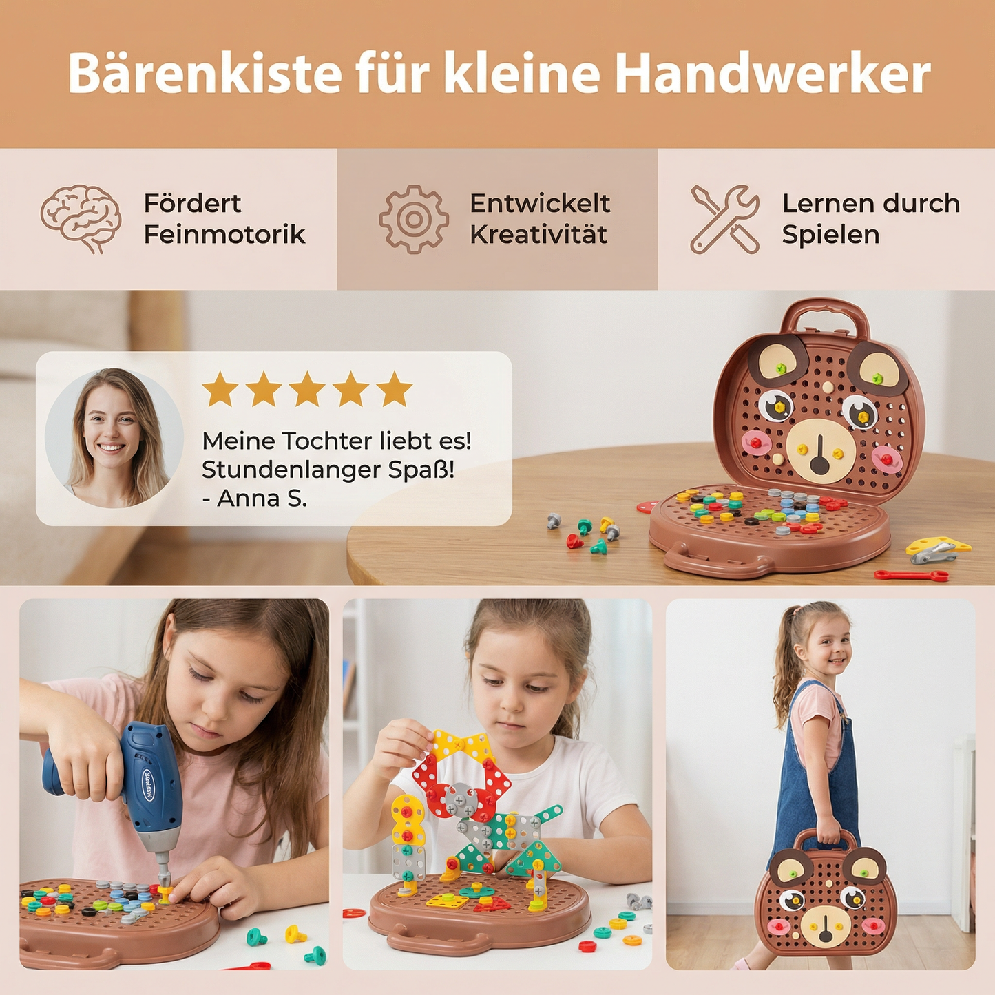 Bärenkiste für kleine Handwerker
