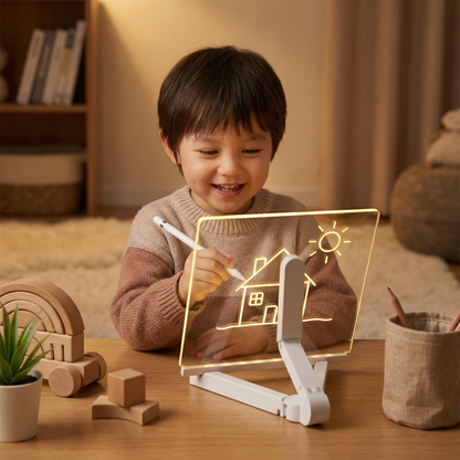 Leuchtendes LED Zeichenbrett für Kinder