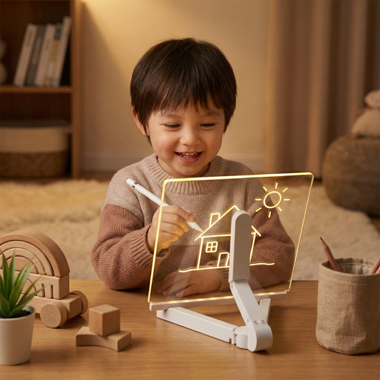 Leuchtendes LED Zeichenbrett für Kinder
