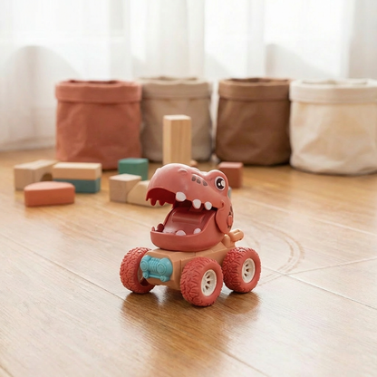PUSH & DRIVE DINO MONSTERTRUCKS