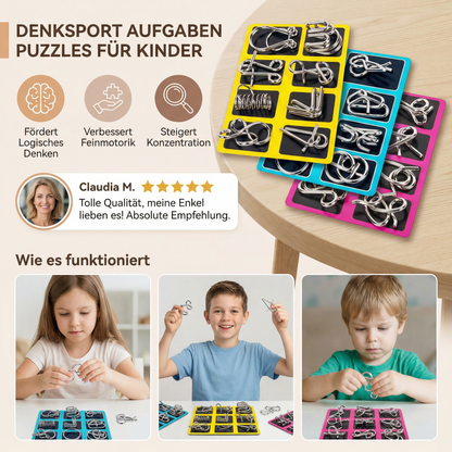 Denksport Aufgaben Puzzles für Kinder