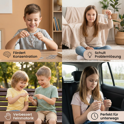 Denksport Aufgaben Puzzles für Kinder
