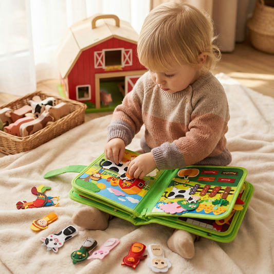 Pädagogisches Montessori Farm Geschichten Buch
