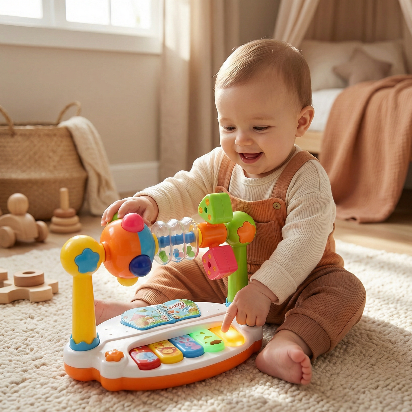 Musikalisches 5in1 Lernspielzeug für Babys