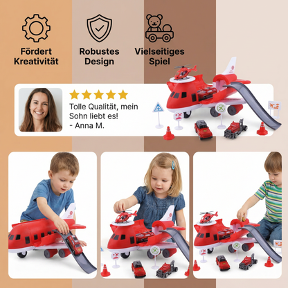 Flugzeug und Fahrzeug Spiel Set