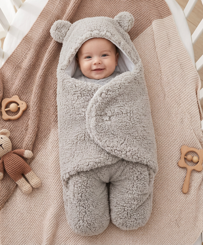 Baby Decke und Schlafanzug im Bärendesign