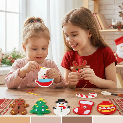Sicheres Filz Weihnachts Set zum Selber Nähen