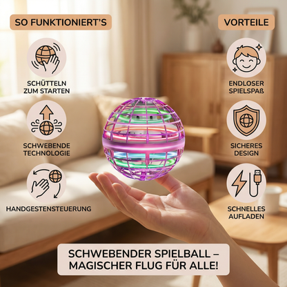 Schwebender Spielball