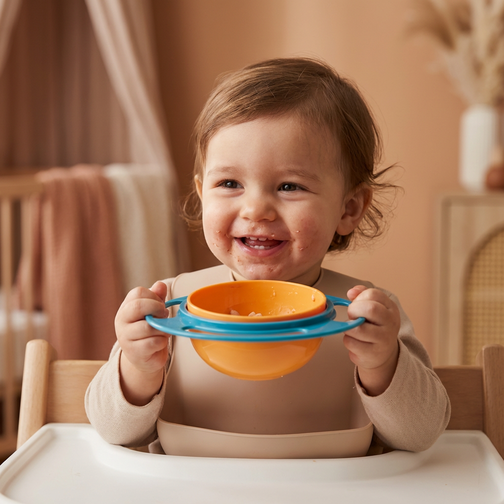 Auslaufsichere Babyschüssel – Essen ohne Kleckern