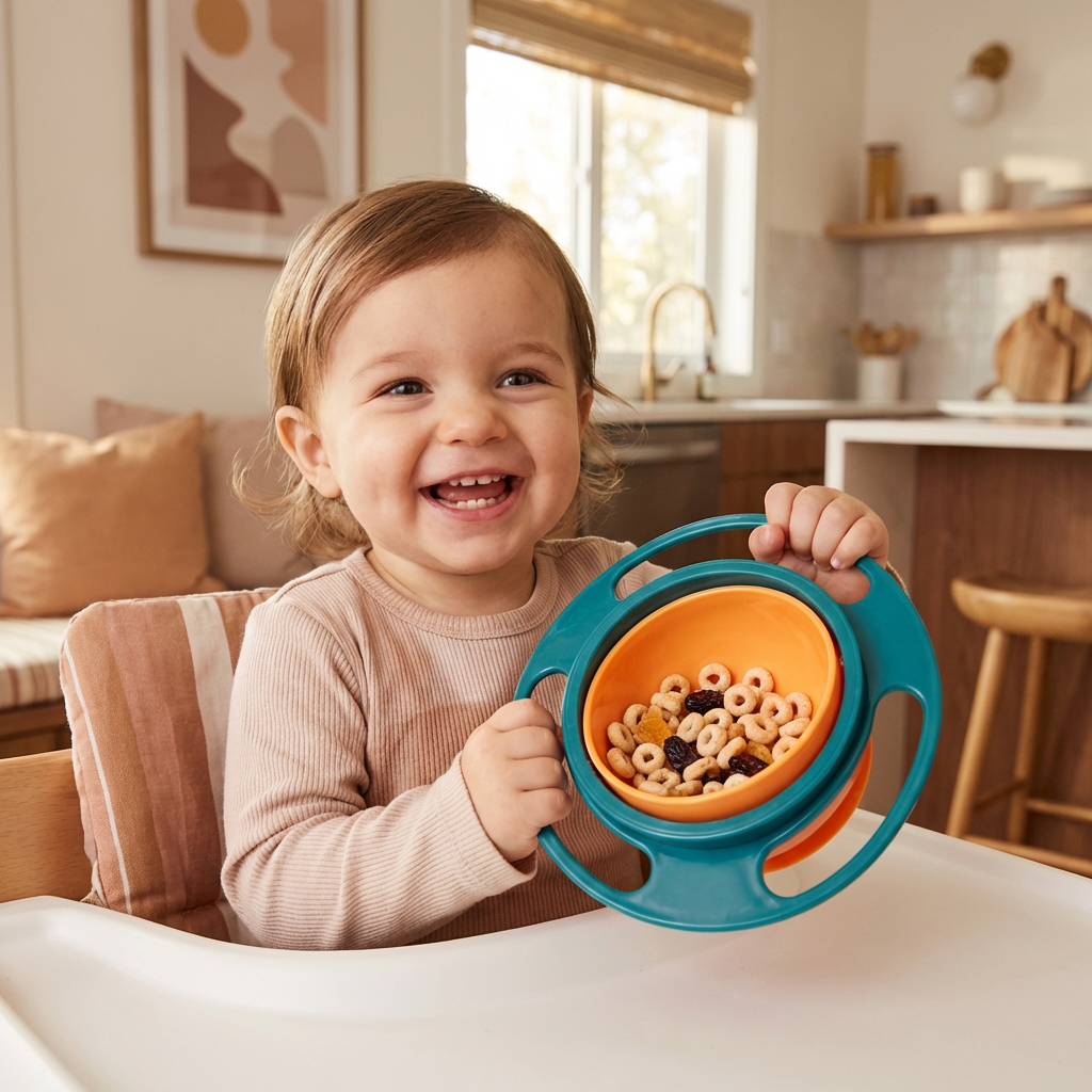 Auslaufsichere Babyschüssel – Essen ohne Kleckern