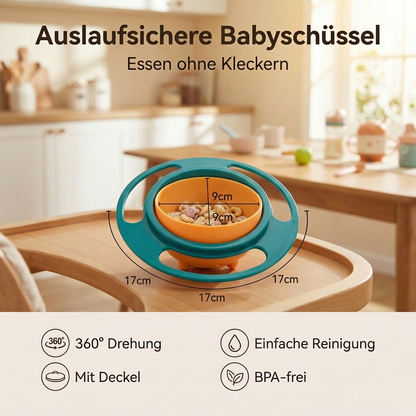 Auslaufsichere Babyschüssel – Essen ohne Kleckern