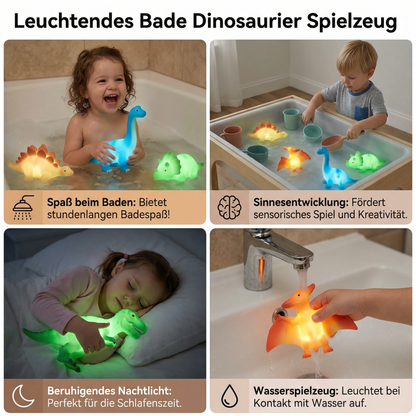 Leuchtendes Bade Dinosaurier Spielzeug