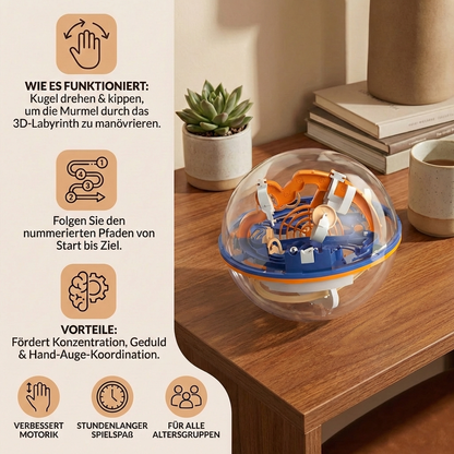 3D Labyrinth Puzzle Kugel
