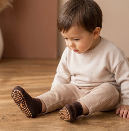 Sichere Anti-Rutsch Socken Schuhe für Kinder