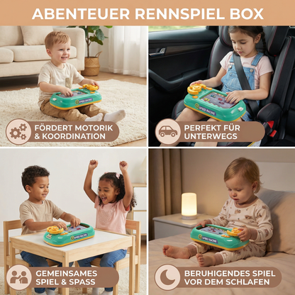Abenteuer Rennspiel Box für Kinder