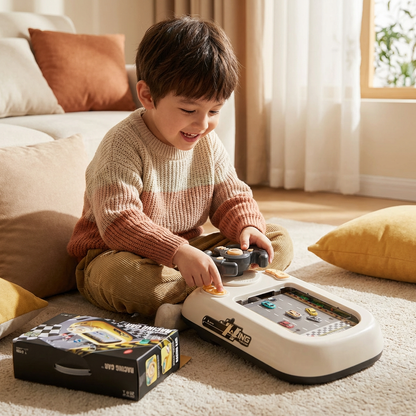 Abenteuer Rennspiel Box für Kinder