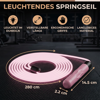 Leuchtendes Springseil