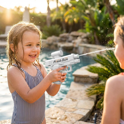 Doppelseitige Streich Wasserpistole für Kinder – Mini Spaß Wasserspielzeug